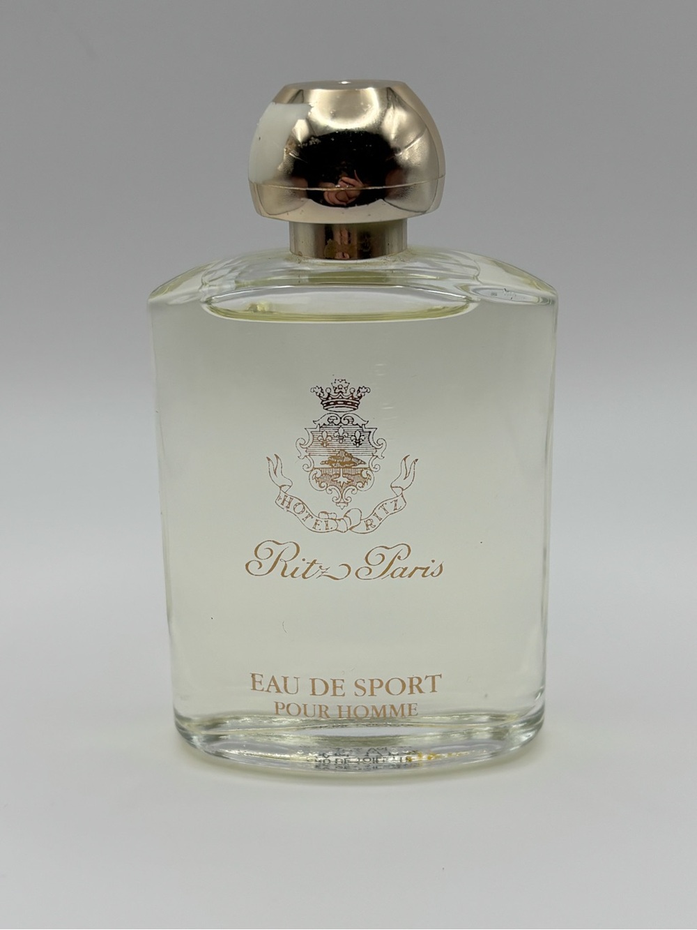 Vintage RARE 80’s Ritz Paris Eau de Sport pour Homme 50ML Bottle Made In France